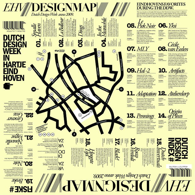 Design Map DDW 2009
